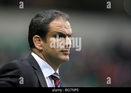 MARTIN JOHNSON INGHILTERRA RU TEAM MANAGER TWICKENHAM MIDDLESEX INGHILTERRA 21 Novembre 2009 Foto Stock