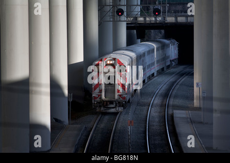 Caltrain, 22nd Street Station, San Francisco, California, Stati Uniti d'America Foto Stock