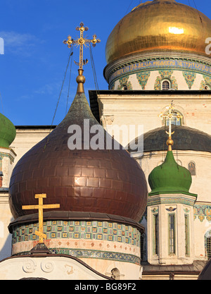 La Risurrezione cattedrale (1685) nella Nuova Gerusalemme monastero, Istria, regione di Mosca, Russia Foto Stock