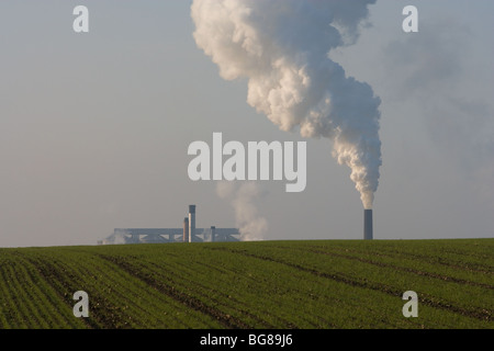 Bury St Edmunds Barbabietola da zucchero Factory,Suffolk. Foto Stock