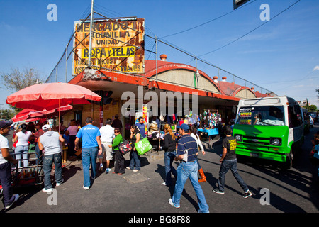 Mercado Lagunilla in Città del Messico Foto Stock