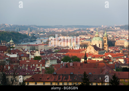 Vista di Praga, Repubblica Ceca Foto Stock