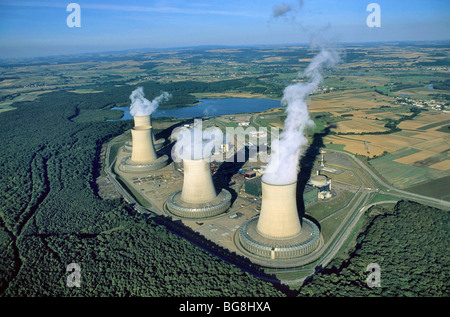 Cattenom nuclear power station (57) Foto Stock