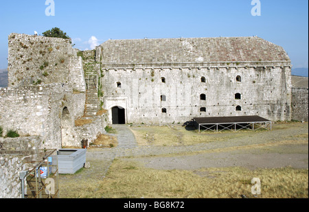 Repubblica di Albania. SHKODRA. Il castello di Rozafa. Foto Stock