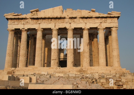 Il Partenone. Acropoli. Atene. La Grecia. Foto Stock