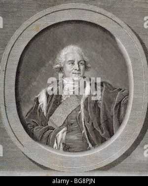 Stanislao II Poniatowski Augusto (1732-1798). Ultimo re di Polonia (1764-1795). Foto Stock