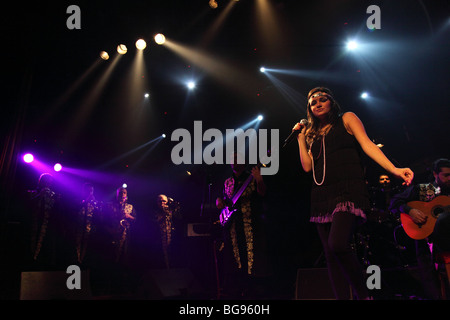 Music Hall Beirut Libano danza tradizionale Foto Stock