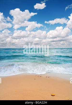 Spiaggia e mare Foto Stock