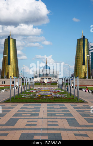 Panorama della città. Astan capitale del Kazakistan Repubblica, luglio 2009 Foto Stock