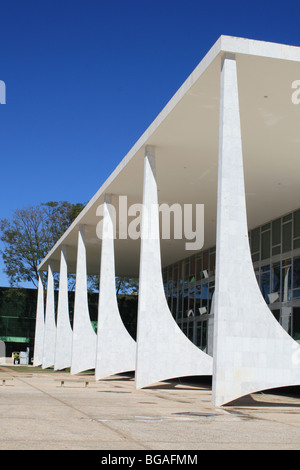 Suprema corte federale, Brasilia, Brasile Foto Stock