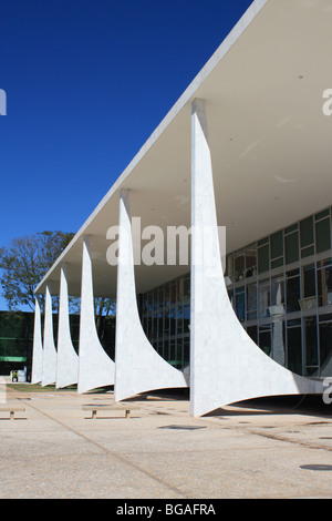 Suprema corte federale, Brasilia, Brasile Foto Stock
