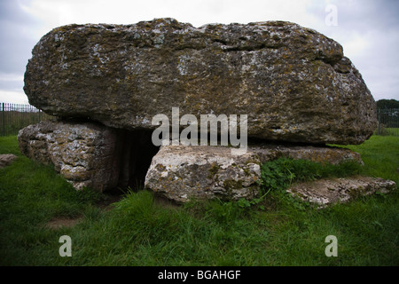 Din Lligwy grave Foto Stock