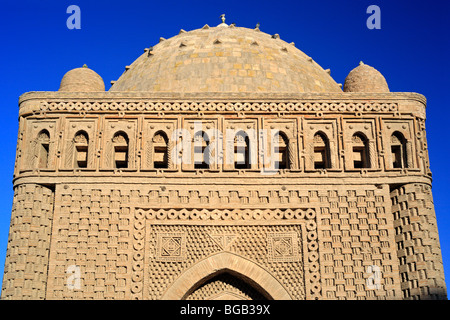 Mausoleo di Ismail, Mausoleo del Samanids (914-943), Bukhara, Uzbekistan Foto Stock