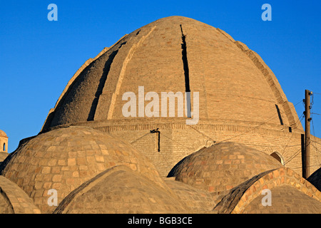 Cupole di Taq-i-Zaragon (da gioielliere Bazaar"), (XVI secolo), Bukhara, Uzbekistan Foto Stock