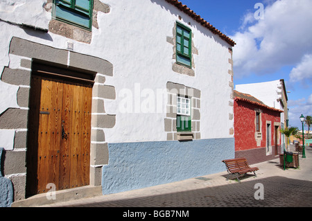 Case coloniali, San Juan, Telde, Telde comune, Gran Canaria Isole Canarie Spagna Foto Stock