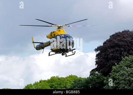 Il Dorset elicottero della polizia in bilico Foto Stock