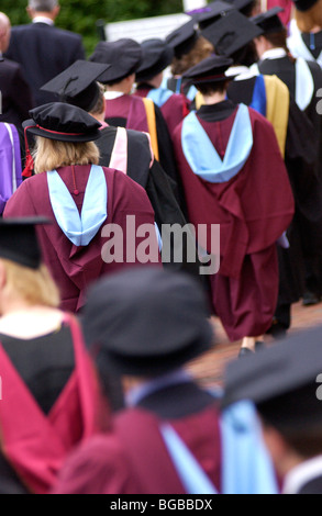 Royalty free Fotografia di cerimonia di laurea studenti laureati successo Foto Stock