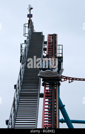 Alton Towers Resort, theme park, Staffordshire, England Regno Unito Foto Stock