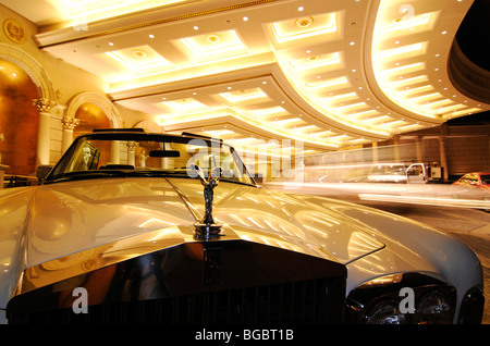 Rolls Royce, Caesar's Palace, Las Vegas, Nevada, STATI UNITI D'AMERICA Foto Stock