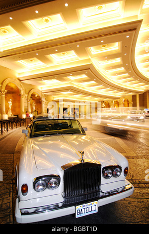 Rolls Royce, Caesar's Palace, Las Vegas, Nevada, STATI UNITI D'AMERICA Foto Stock