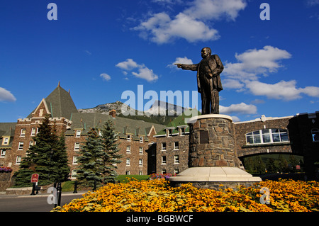 Fairmont Banff Springs Hotel, Banff, Alberta, Canada Foto Stock