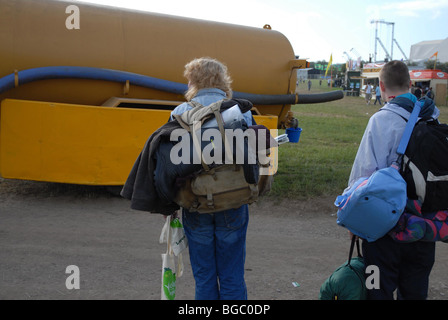 Glastonbury Festival 2008 Foto Stock