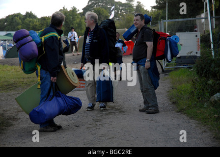 Glastonbury Festival 2008 Foto Stock