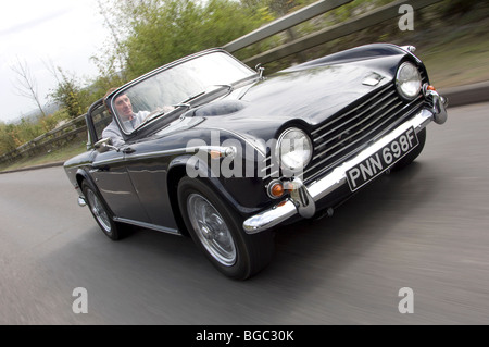 Trionfo TR5 Classic British open sports car guida Foto Stock