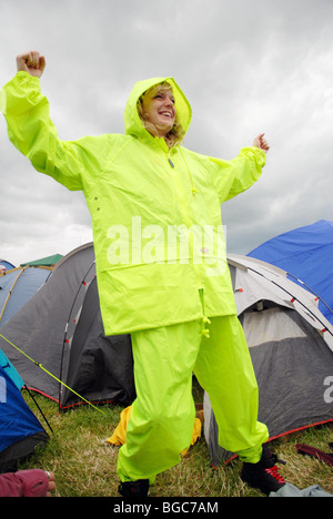 Atmosfera a Glastonbury festival 2008 Data: 27.06.2008 Foto Stock