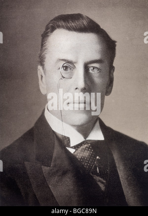 Joseph Chamberlain 1836 al 1914. Influente imprenditore britannico, politico e statista. Foto Stock