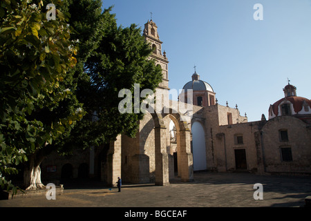 Il Templo del Carmen e Convento del Carmen una struttura delle chiese in Morelia, stato di Michoacan Messico Foto Stock