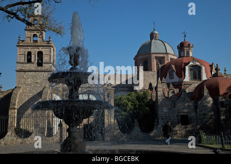 Il Templo del Carmen e Convento del Carmen una struttura delle chiese in Morelia, stato di Michoacan Messico Foto Stock