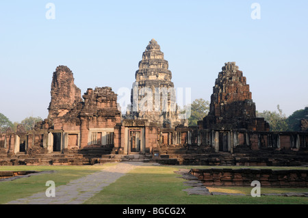 Thailandia; Isaan; Nakhon Ratchasima provincia; Phimai; Prasat tempio di Phimai Foto Stock