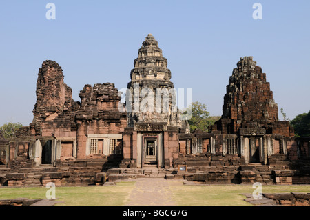 Thailandia; Nakhon Ratchasima provincia; Phimai; Prasat tempio di Phimai Foto Stock