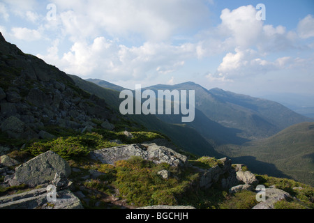 Northern Range presidenziale da argilla Loop Trail. Si trova nelle White Mountains, New Hampshire USA Foto Stock