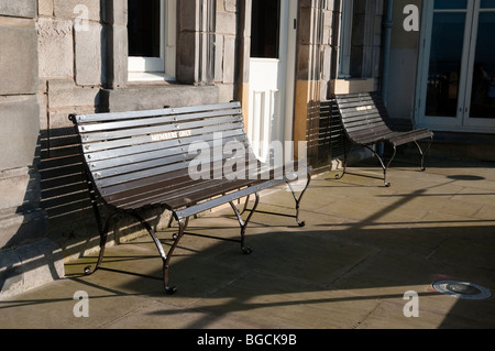 Membri solo posti a sedere presso il Royal & Ancient Golf Club, St.Andrews. Foto Stock