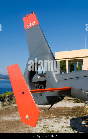 Esposizione di soccorso alla centrale operativa CROSSMED Foto Stock