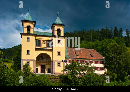 Wallfahrtskirche Mater Dolorosa la chiesa del pellegrinaggio, Bad Rippoldsau-Kloesterle, Foresta Nera, Baden-Wuerttemberg, Germania, Europa Foto Stock