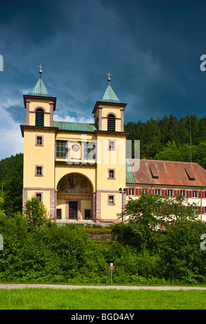 Wallfahrtskirche Mater Dolorosa la chiesa del pellegrinaggio, Bad Rippoldsau-Kloesterle, Foresta Nera, Baden-Wuerttemberg, Germania, Europa Foto Stock