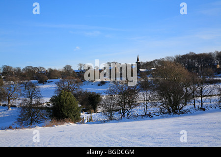 Farnley Tyas village Holmfirth, Huddersfield, West Yorkshire, Inghilterra, Regno Unito. Foto Stock