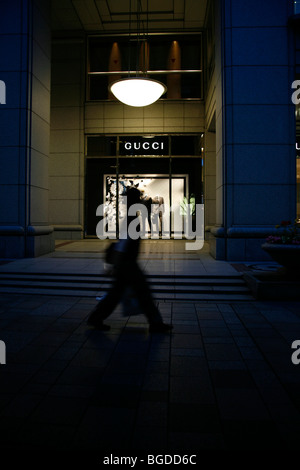 Negozio di Gucci sulla moda Omote-Sando miglio in Tokyo, Giappone, Asia Foto Stock