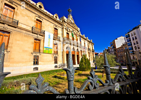 Il Palacio de la Diputacion (Consiglio provinciale uffici), Sagrario distretto, città di Jaen, provincia di Jaén, Andalusia (Andalucia), Foto Stock