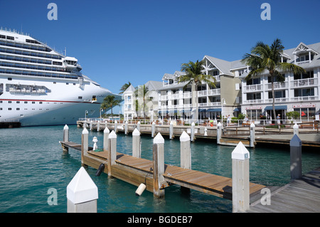 La nave di crociera a Key West, Florida Keys, STATI UNITI D'AMERICA Foto Stock