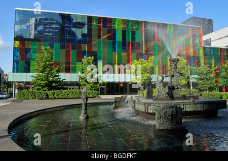 Palais des Congres, il Centro Congressi di Montreal, Quebec, Canada, America del Nord Foto Stock