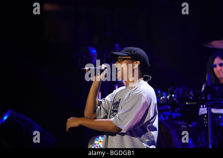 Xavier Naidoo, Soehne Mannheims concerto presso il Koenig-Pilsener Arena di Oberhausen, Renania settentrionale-Vestfalia, Germania, Europa Foto Stock