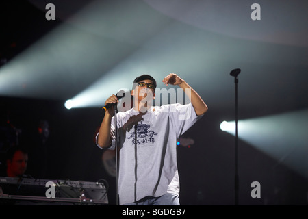 Xavier Naidoo, Soehne Mannheims concerto presso il Koenig-Pilsener Arena di Oberhausen, Renania settentrionale-Vestfalia, Germania, Europa Foto Stock