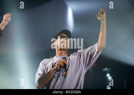 Xavier Naidoo, Soehne Mannheims concerto presso il Koenig-Pilsener Arena di Oberhausen, Renania settentrionale-Vestfalia, Germania, Europa Foto Stock