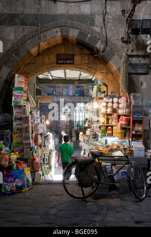 In Siria, a Damasco, antica città, Souq Foto Stock