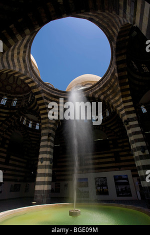 In Siria, a Damasco, antica città, Khan Asad Pasha (storico Ottoman Traveller's Inn), Damasco più grande Foto Stock