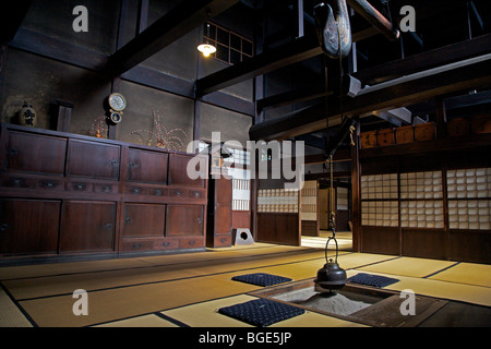 Kusakabe Mingei-kan Casa del patrimonio, città di Takayama, Prefettura di Gifu, Giappone Foto Stock